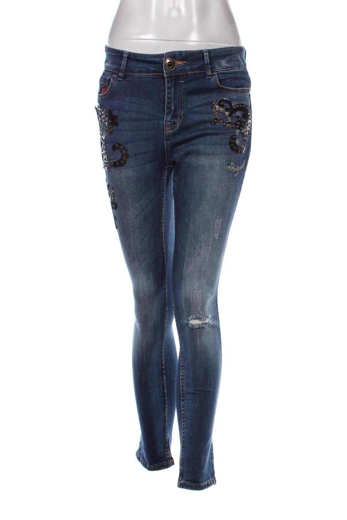 Damen Jeans Desigual, Größe S, Farbe Blau, Preis 31,45 €