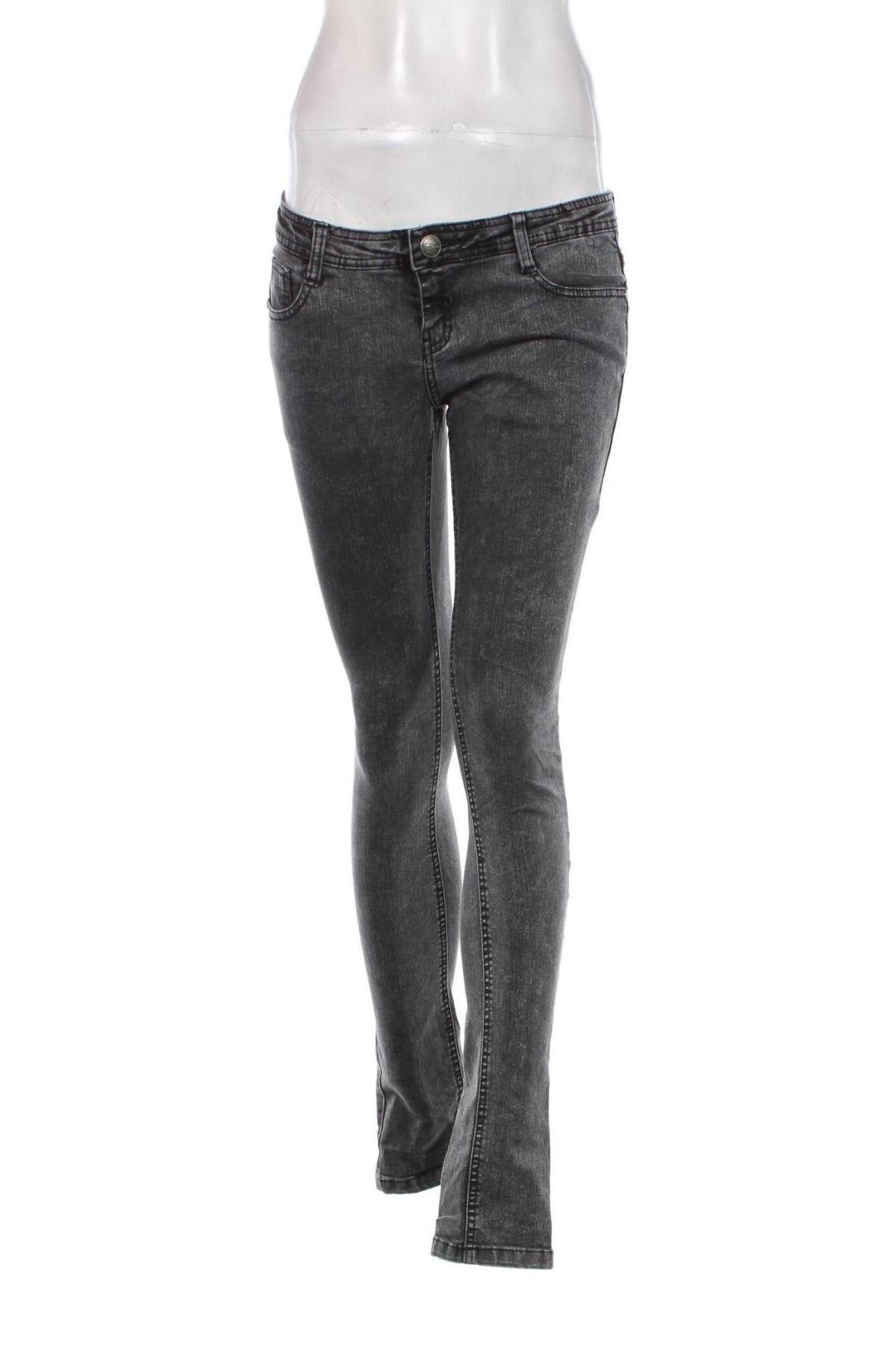 Damen Jeans Fishbone, Größe M, Farbe Grau, Preis € 6,49