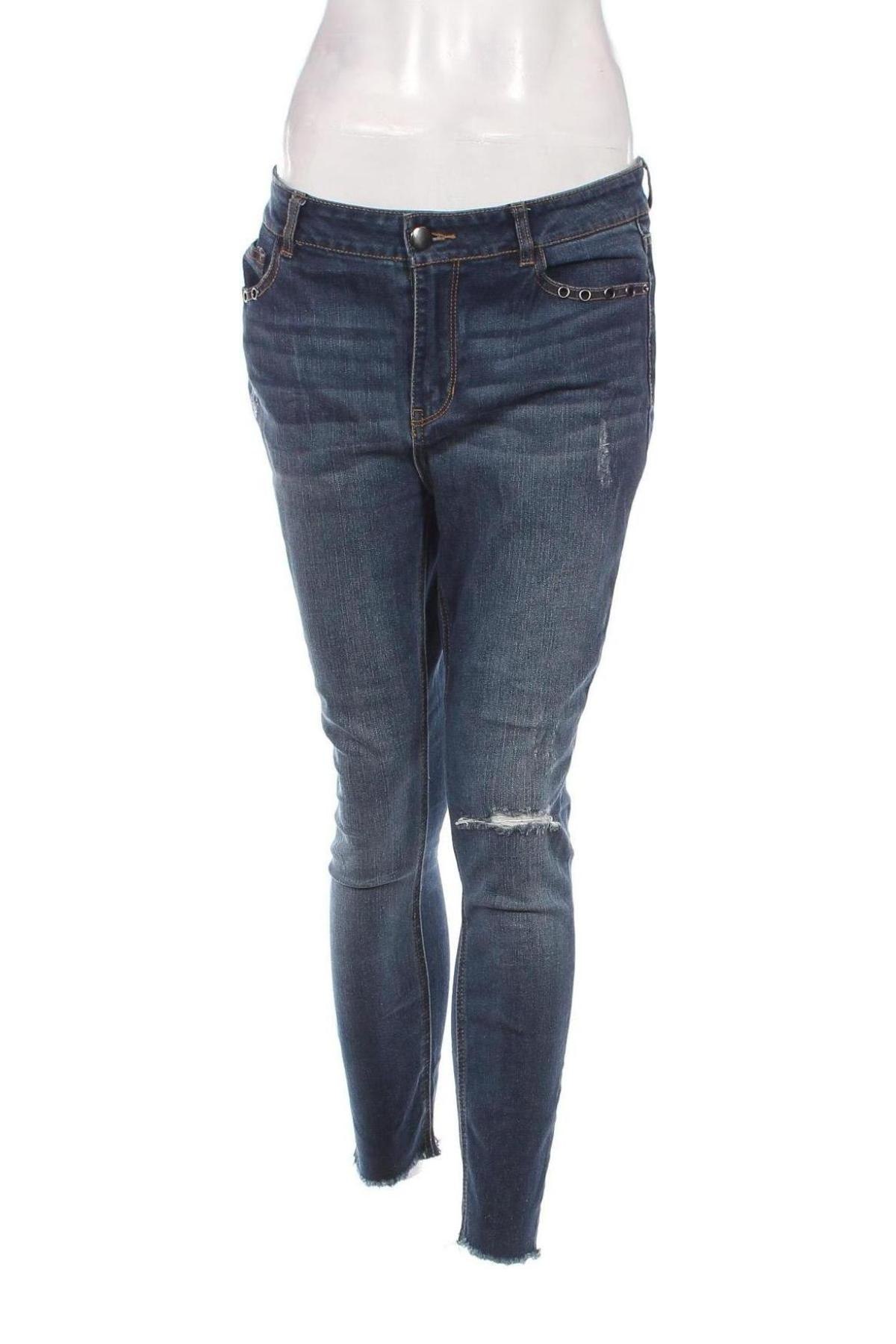 Damen Jeans Janina, Größe L, Farbe Blau, Preis 6,99 €