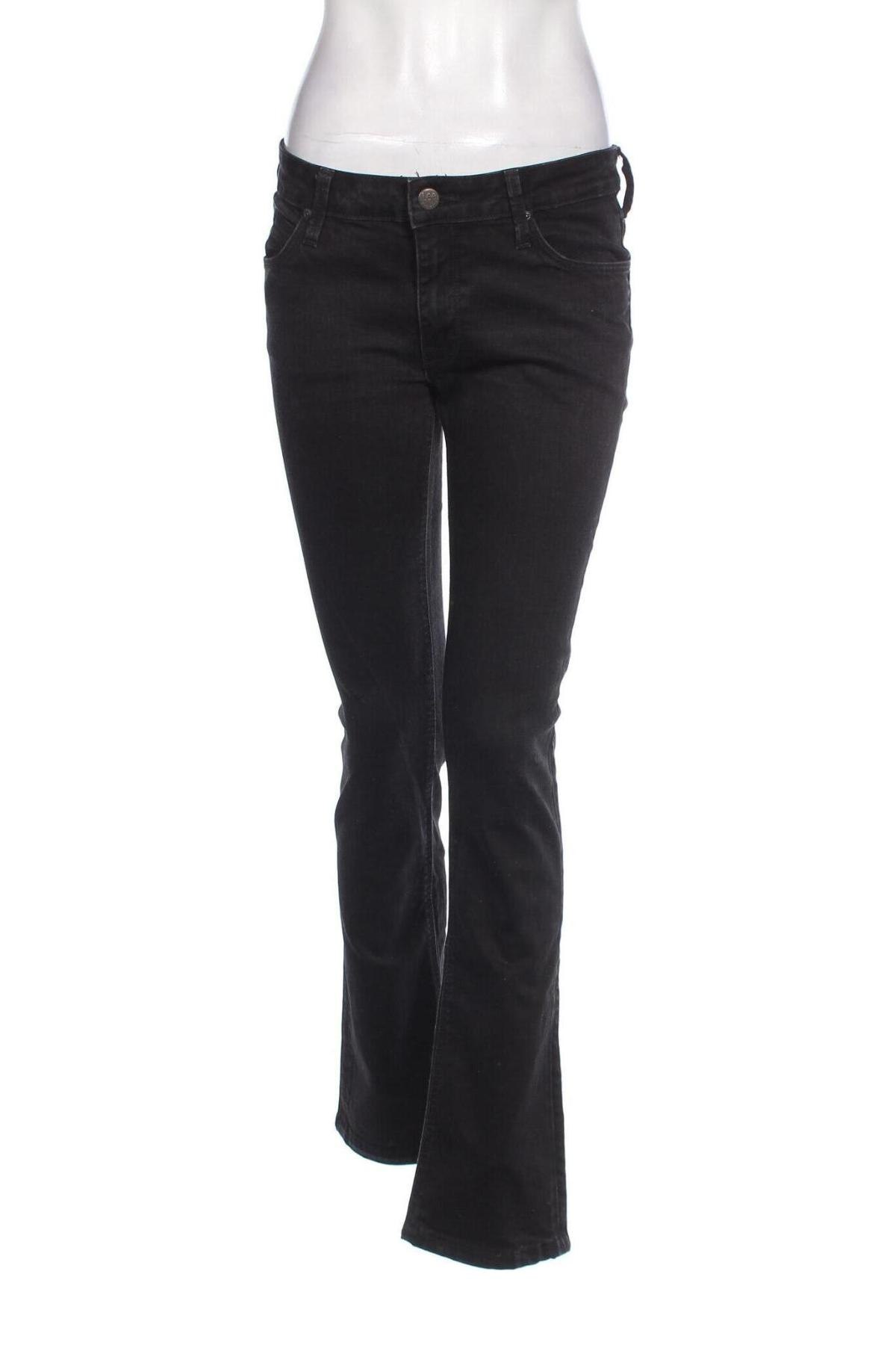 Damen Jeans Lee, Größe M, Farbe Schwarz, Preis 26,99 €