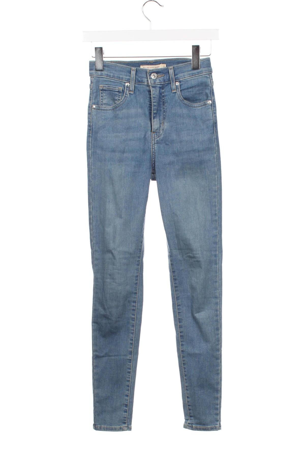 Blugi de femei Levi's, Mărime XXS, Culoare Albastru, Preț 125,52 Lei