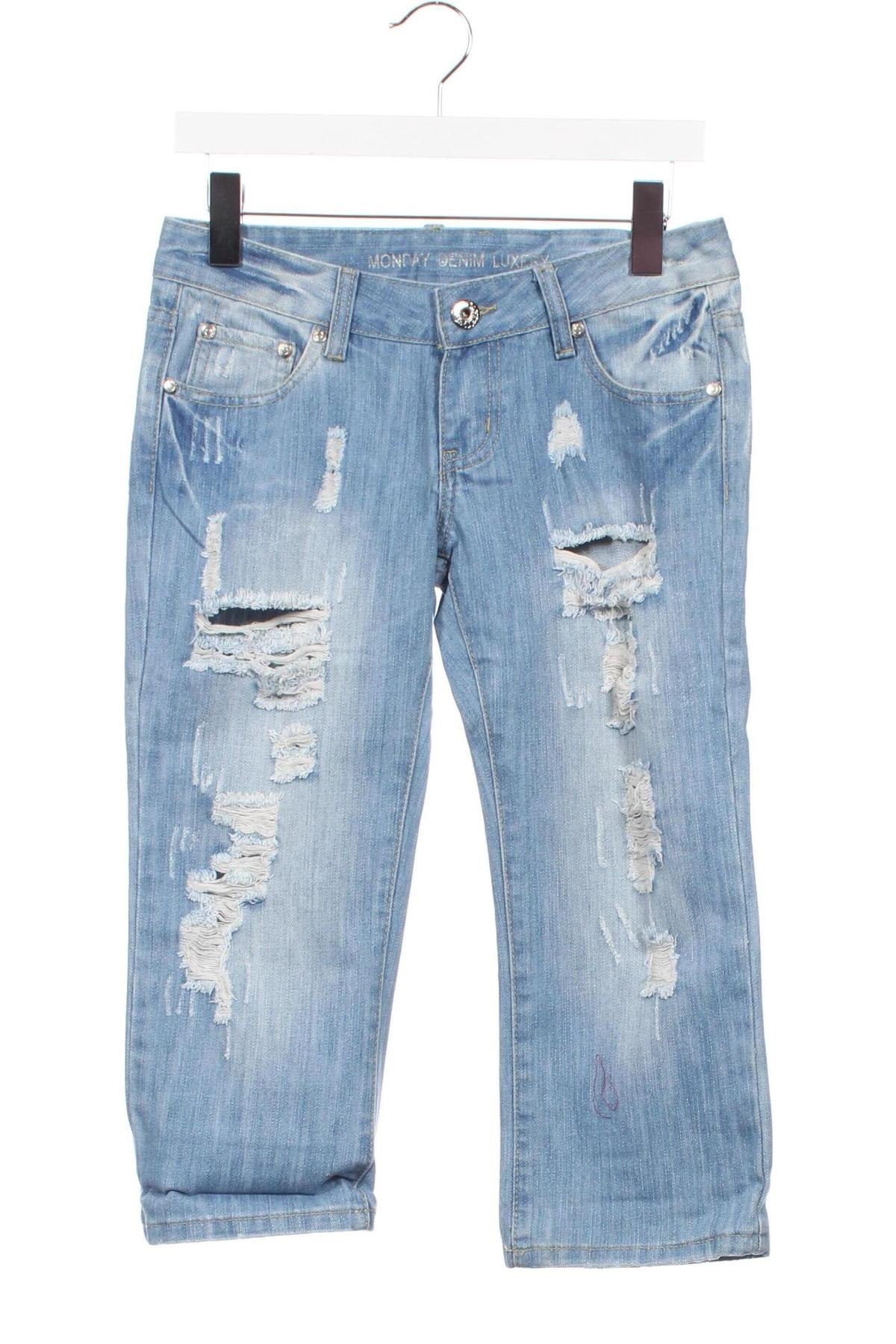 Dámske džínsy  Monday Denim, Veľkosť M, Farba Modrá, Cena  19,95 €