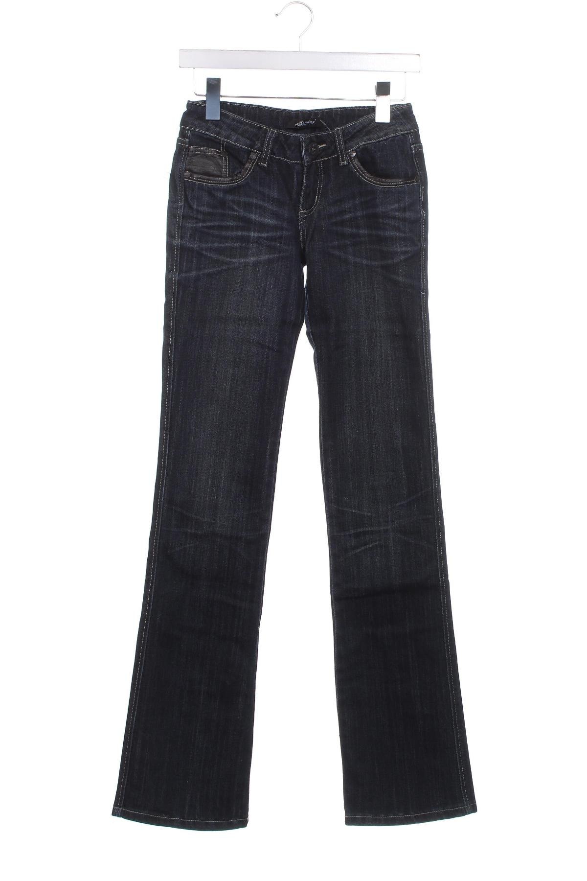 Dámske džínsy  Monday Denim, Veľkosť S, Farba Modrá, Cena  24,95 €