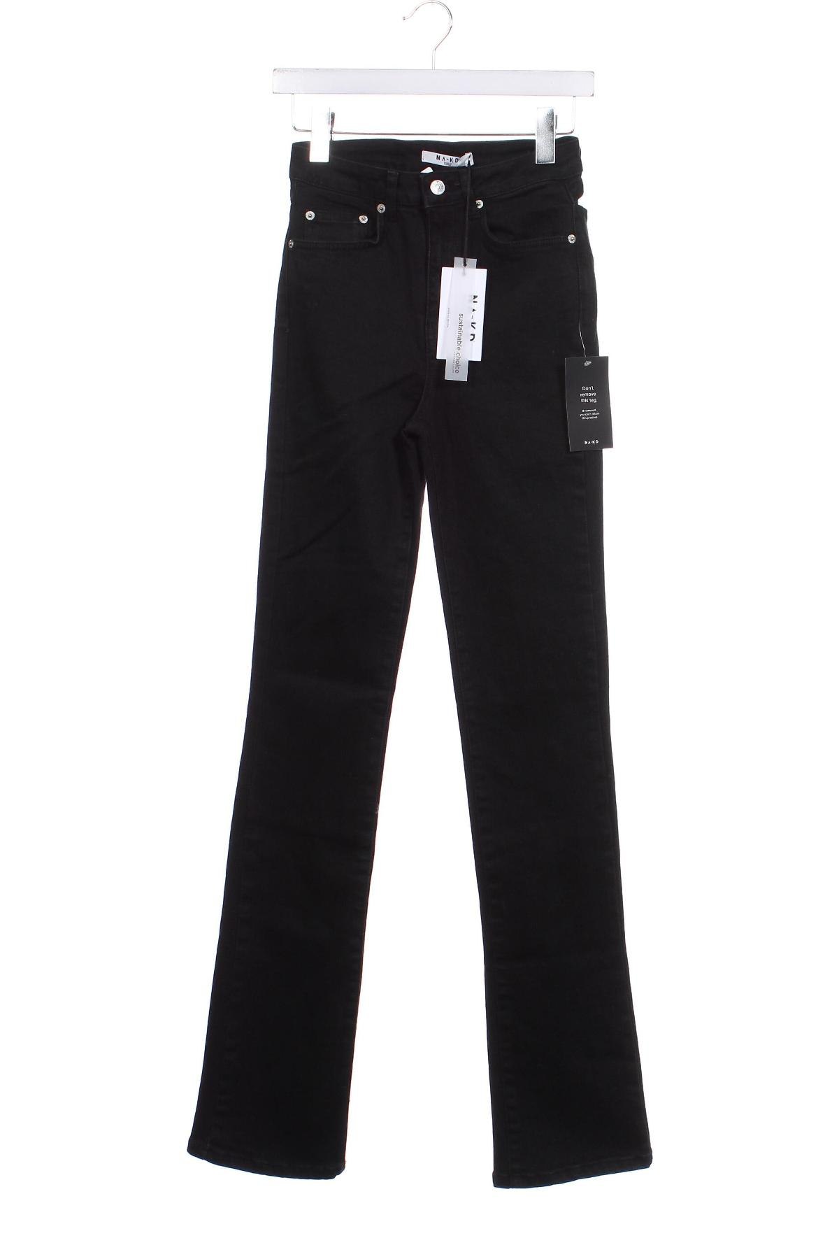 Damen Jeans NA-KD, Größe M, Farbe Schwarz, Preis 16,99 €