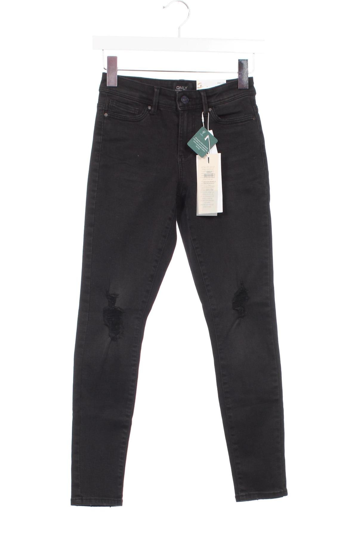 Damen Jeans ONLY, Größe XXS, Farbe Schwarz, Preis € 17,49