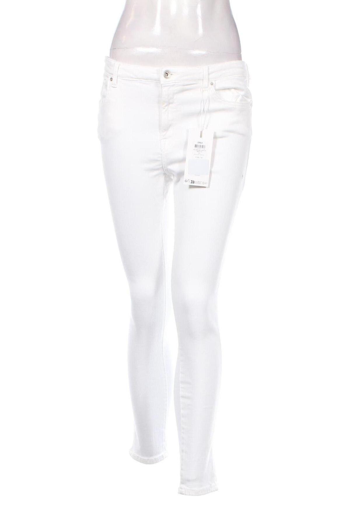 Damen Jeans ONLY, Größe L, Farbe Weiß, Preis 16,99 €