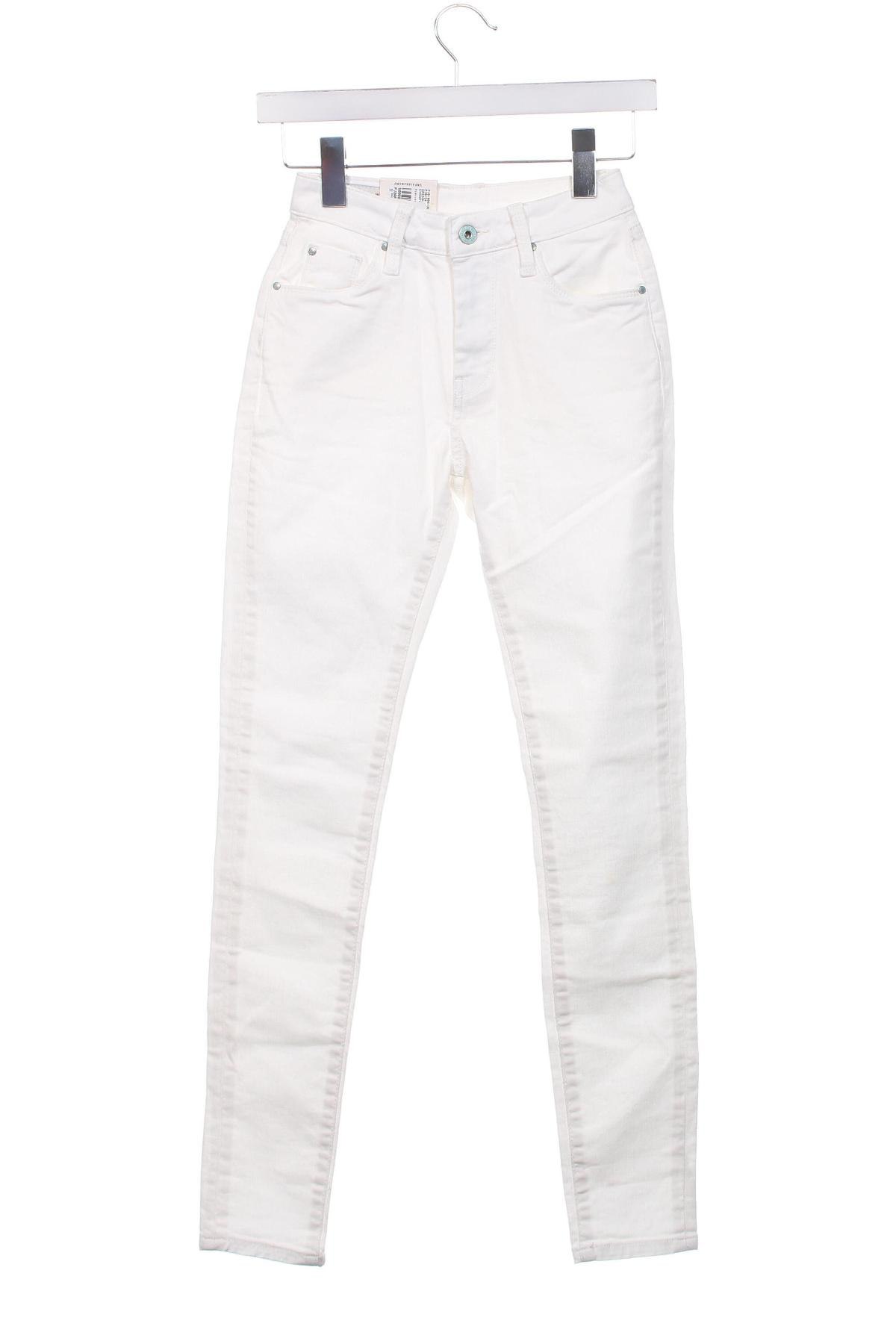 Dámske džínsy  Pepe Jeans, Veľkosť XXS, Farba Biela, Cena  15,45 €