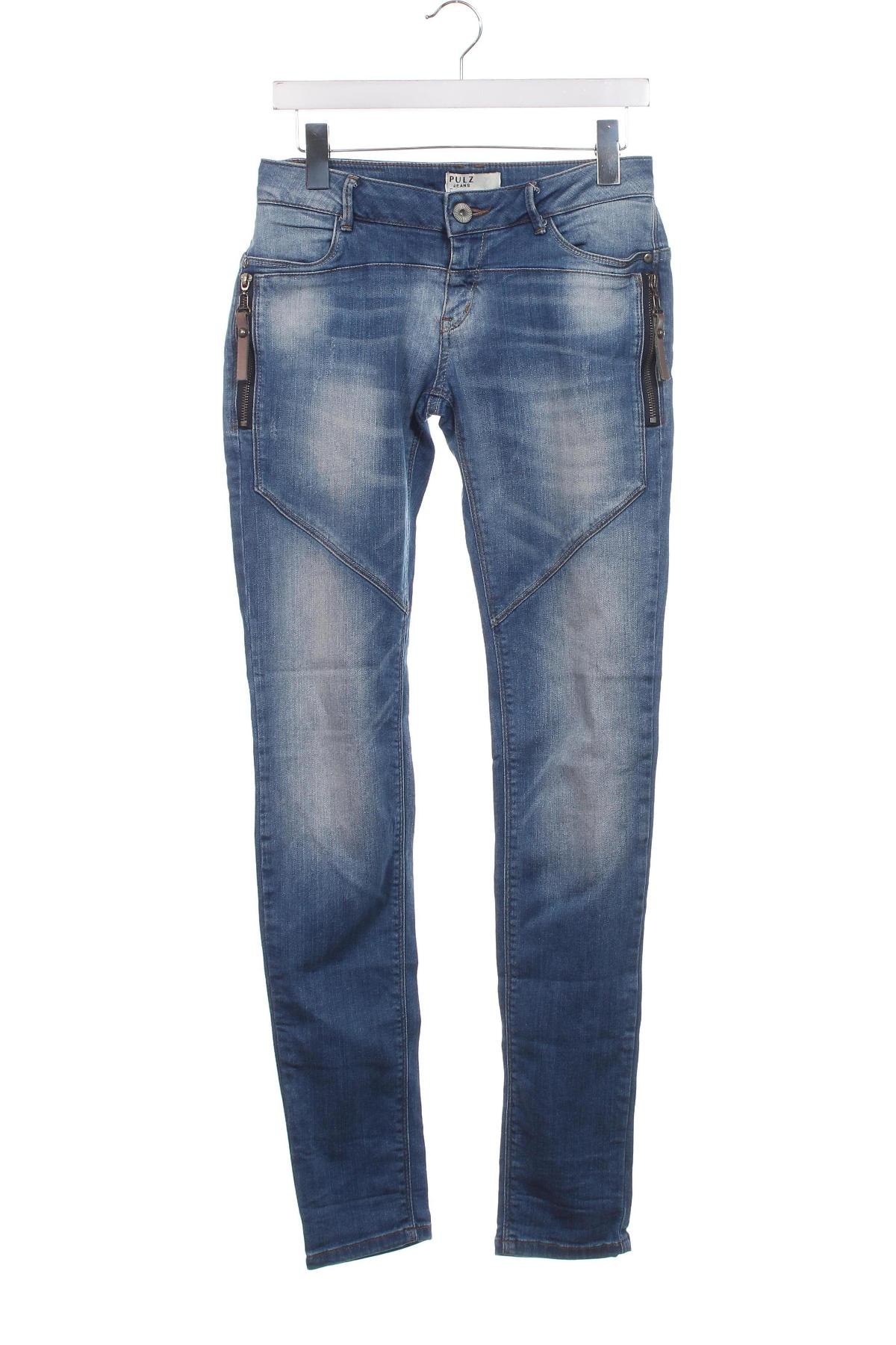 Blugi de femei Pulz Jeans, Mărime S, Culoare Albastru, Preț 85,99 Lei