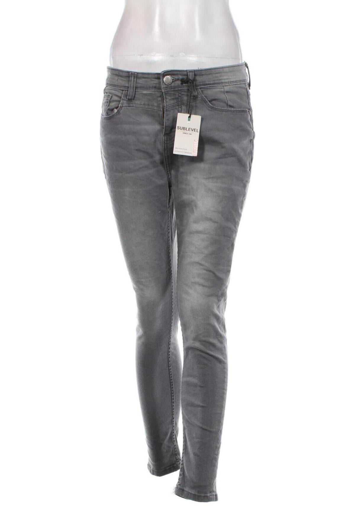 Damen Jeans Sublevel, Größe M, Farbe Grau, Preis 17,49 €