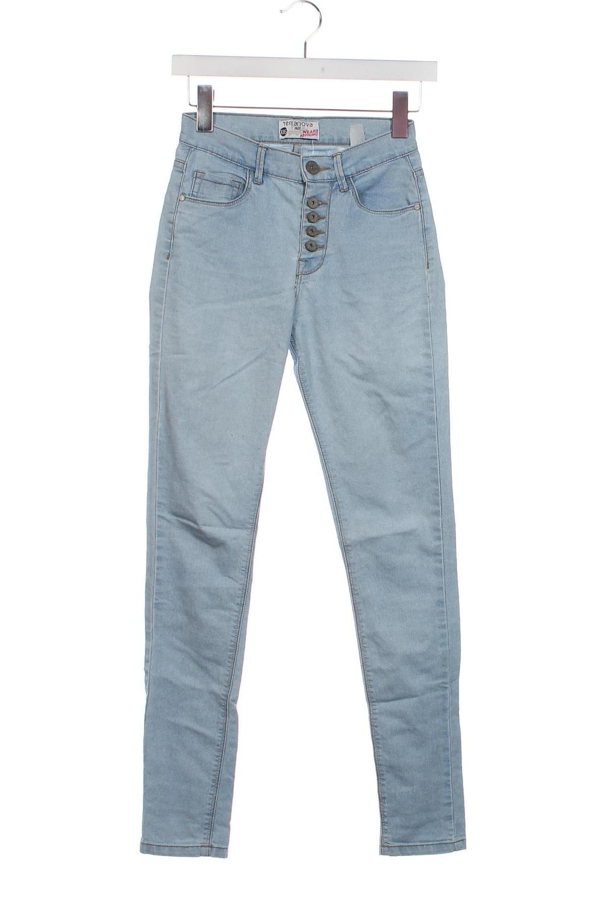 Damen Jeans Terranova, Größe XXS, Farbe Blau, Preis 10,99 €