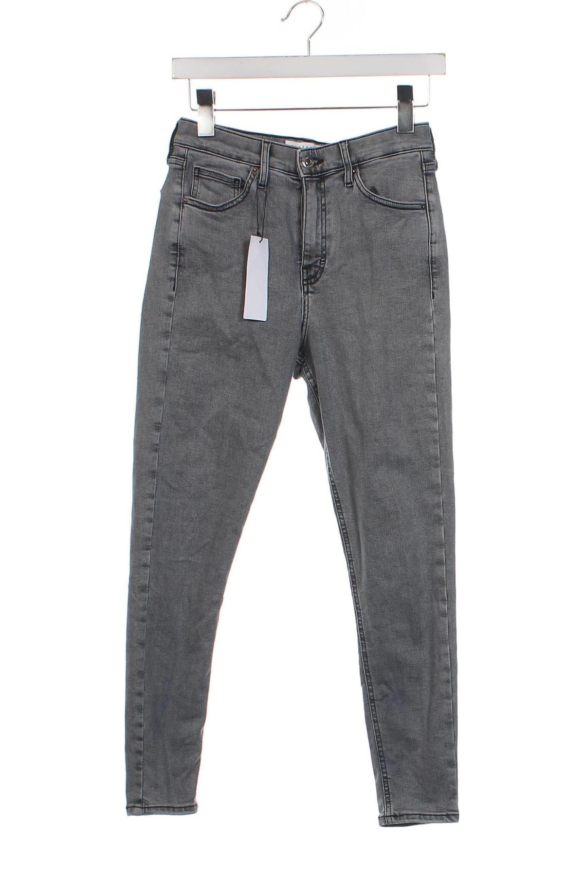 Damen Jeans Topshop, Größe M, Farbe Grau, Preis 17,49 €