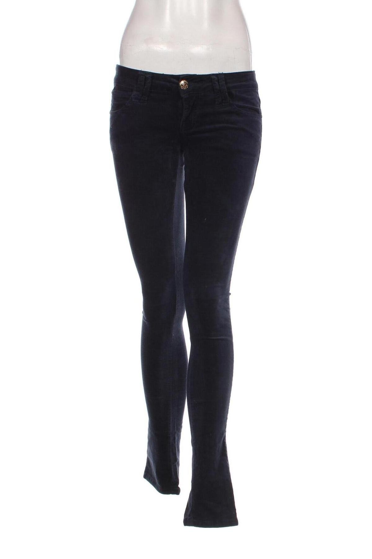 Pantaloni de velvet de femei Miss Rj, Mărime M, Culoare Albastru, Preț 26,99 Lei