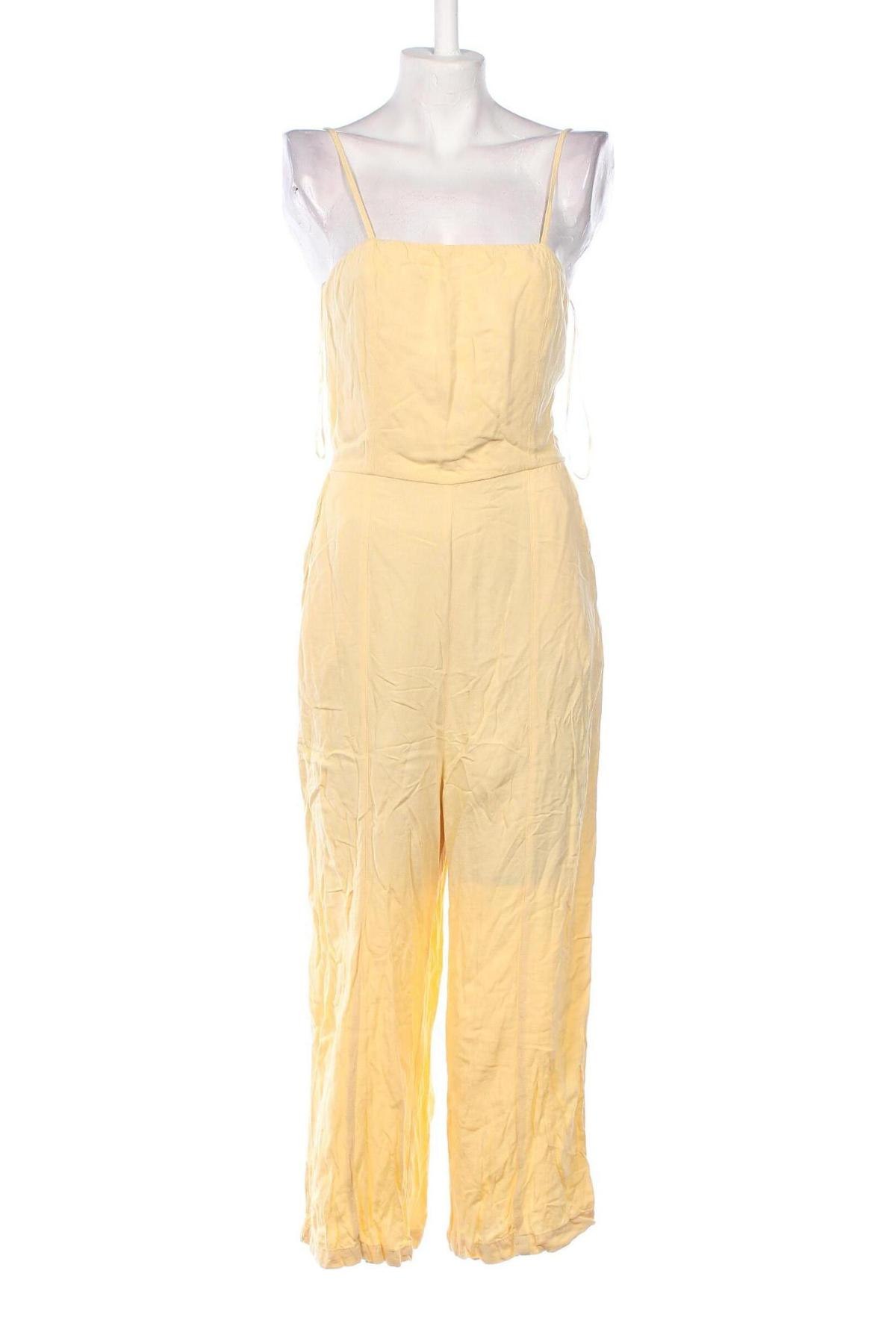 Damen Overall Bershka, Größe L, Farbe Gelb, Preis € 13,49