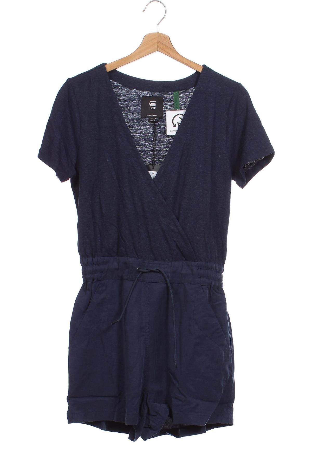 Damen Overall G-Star Raw, Größe XS, Farbe Blau, Preis € 18,49