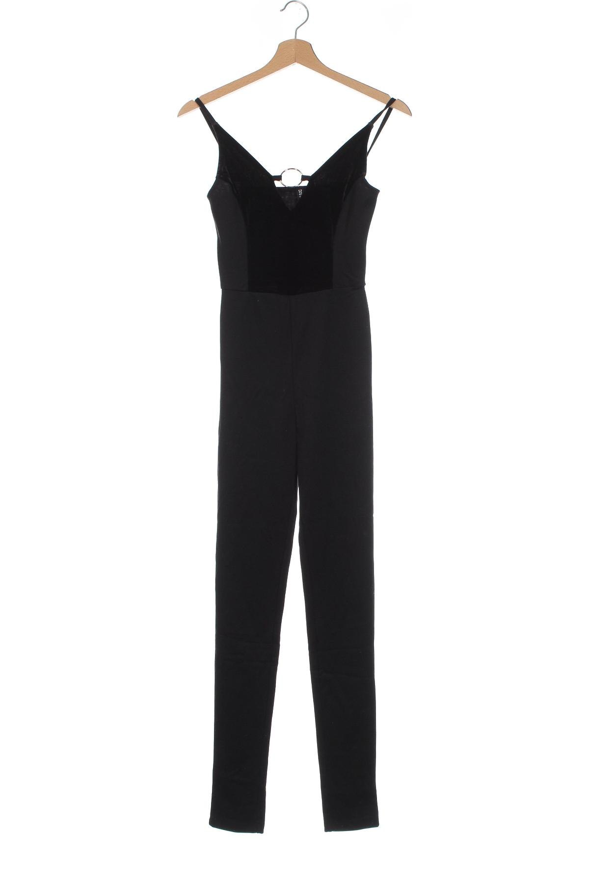 Salopetă de femei H&M Divided, Mărime XXS, Culoare Negru, Preț 35,99 Lei