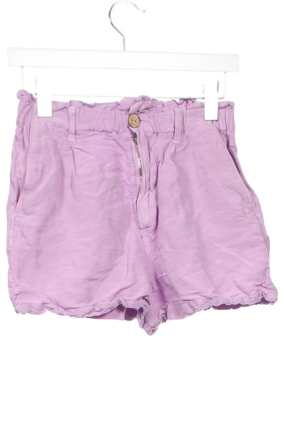 Damen Shorts Zara, Größe XS, Farbe Lila, Preis € 3,99