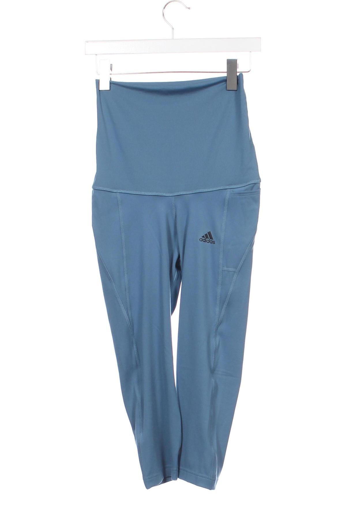 Dámske legíny  Adidas, Veľkosť XS, Farba Modrá, Cena  9,95 €