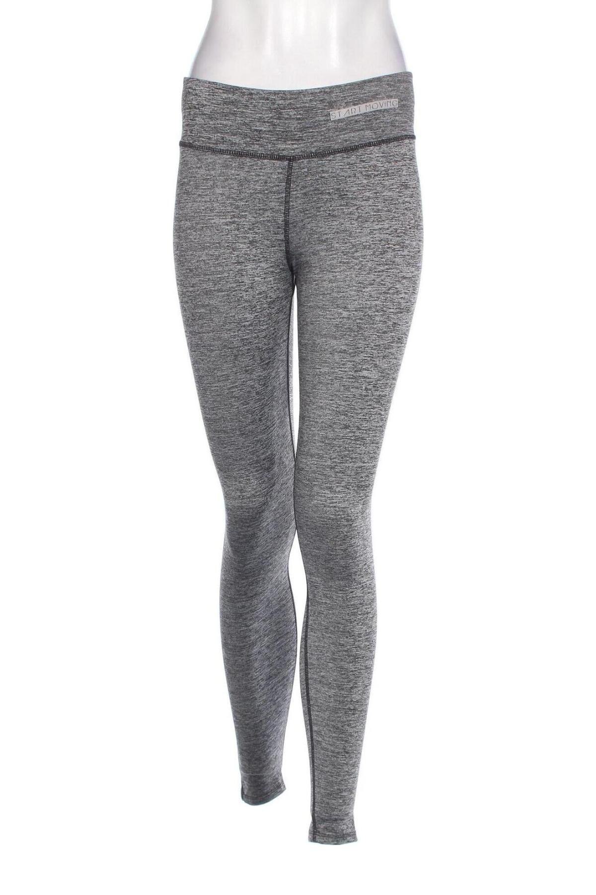 Damen Leggings Bershka, Größe M, Farbe Grau, Preis 12,00 €