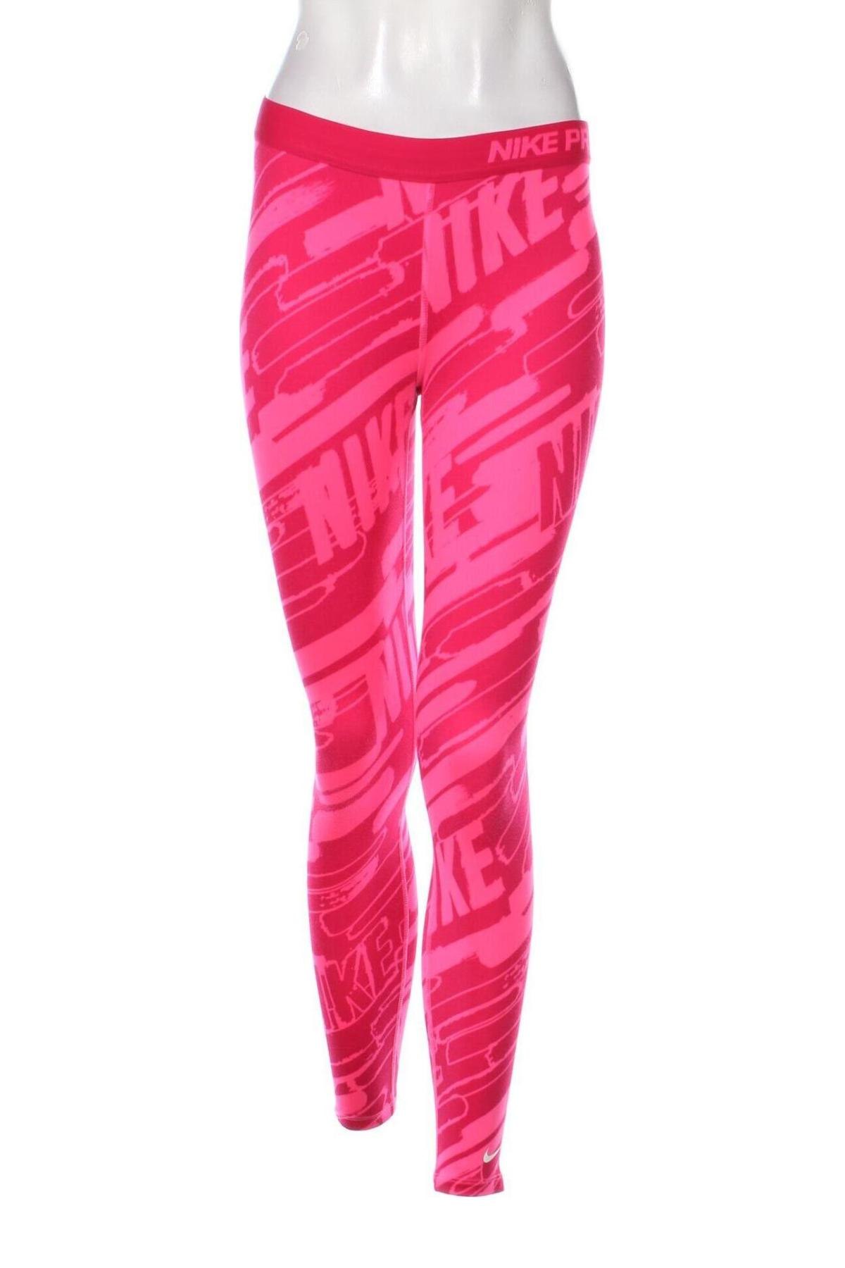 Damskie legginsy Nike, Rozmiar L, Kolor Różowy, Cena 76,40 zł