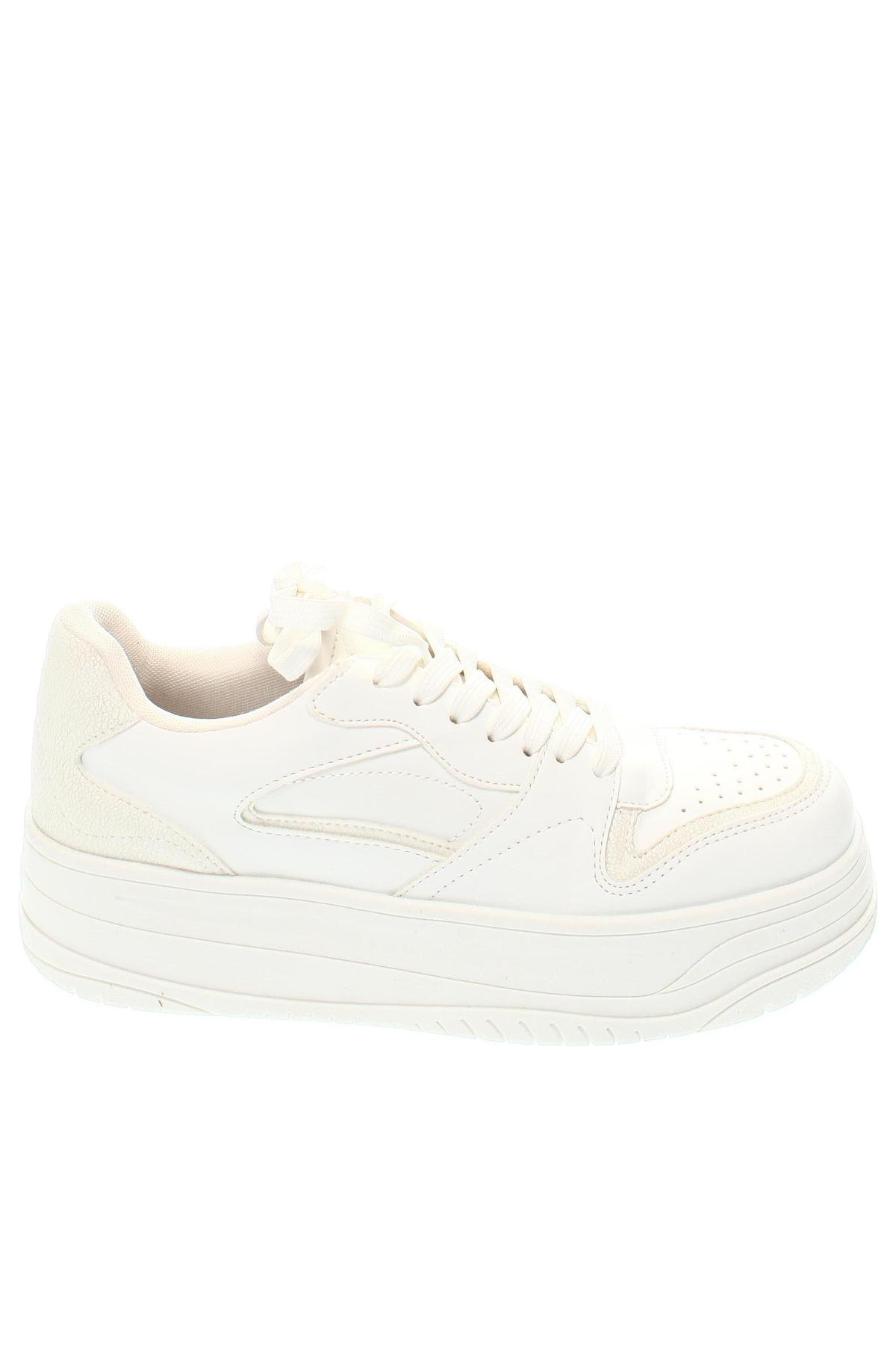 Damenschuhe Bershka, Größe 40, Farbe Weiß, Preis 27,14 €