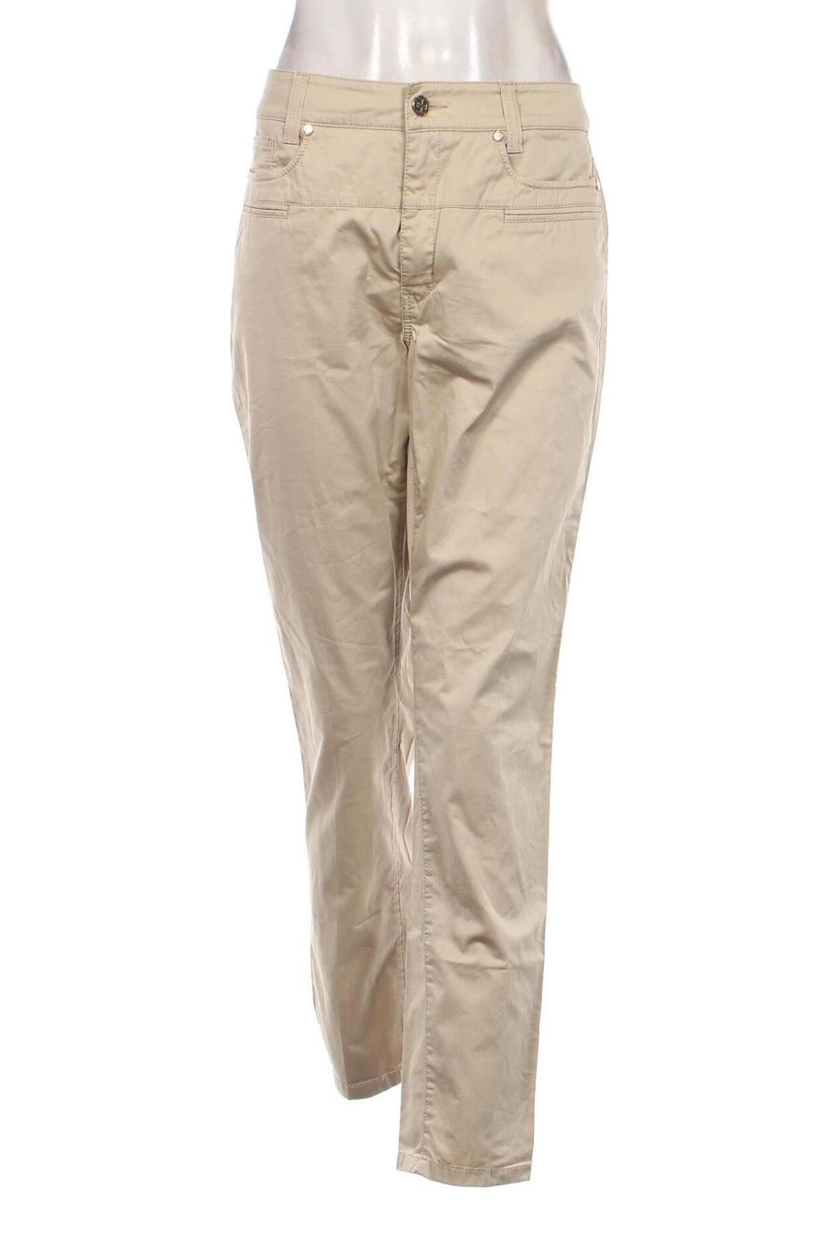 Damenhose Cambio, Größe M, Farbe Beige, Preis 7,49 €