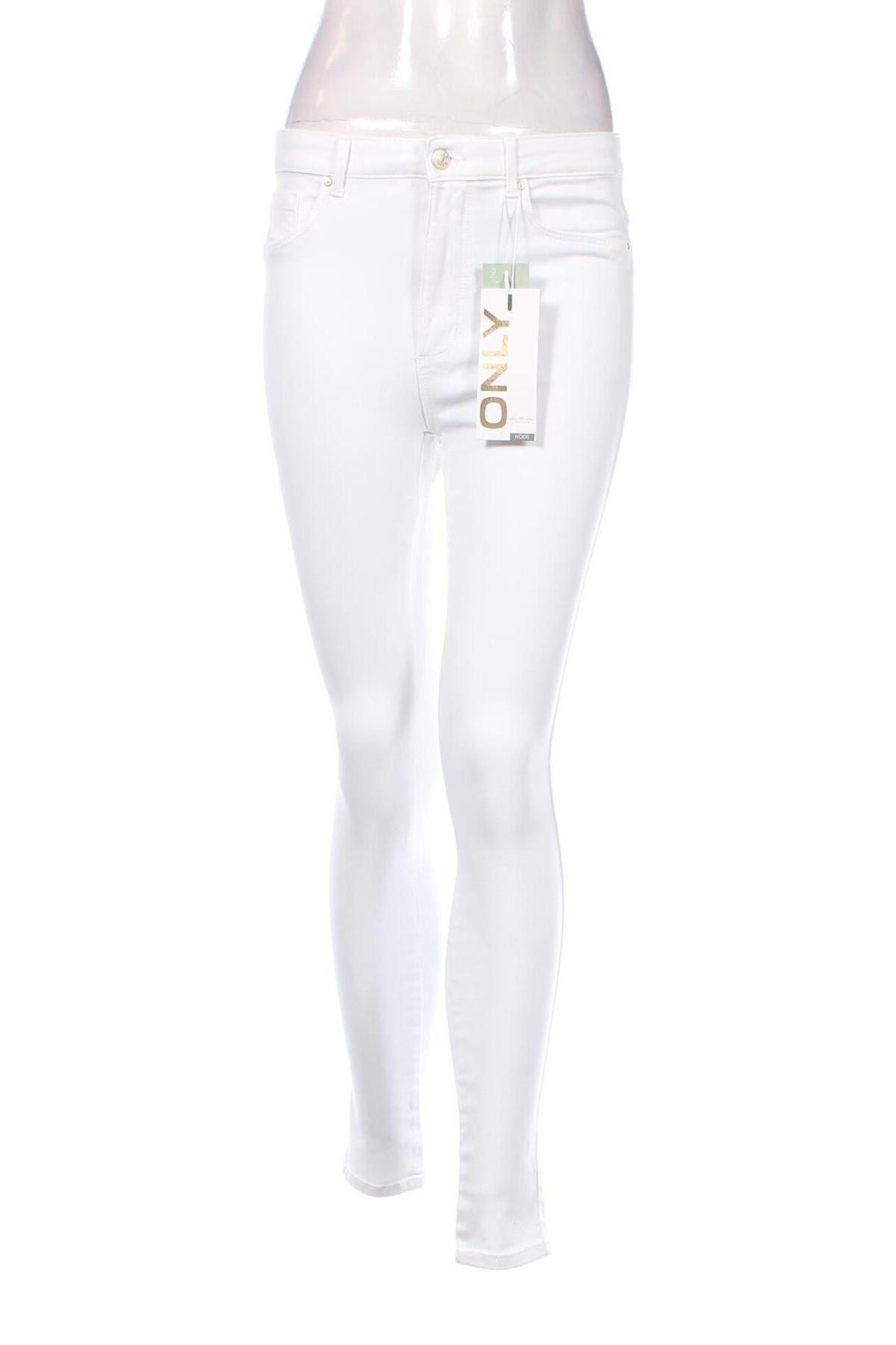 Pantaloni de femei ONLY, Mărime M, Culoare Alb, Preț 87,99 Lei