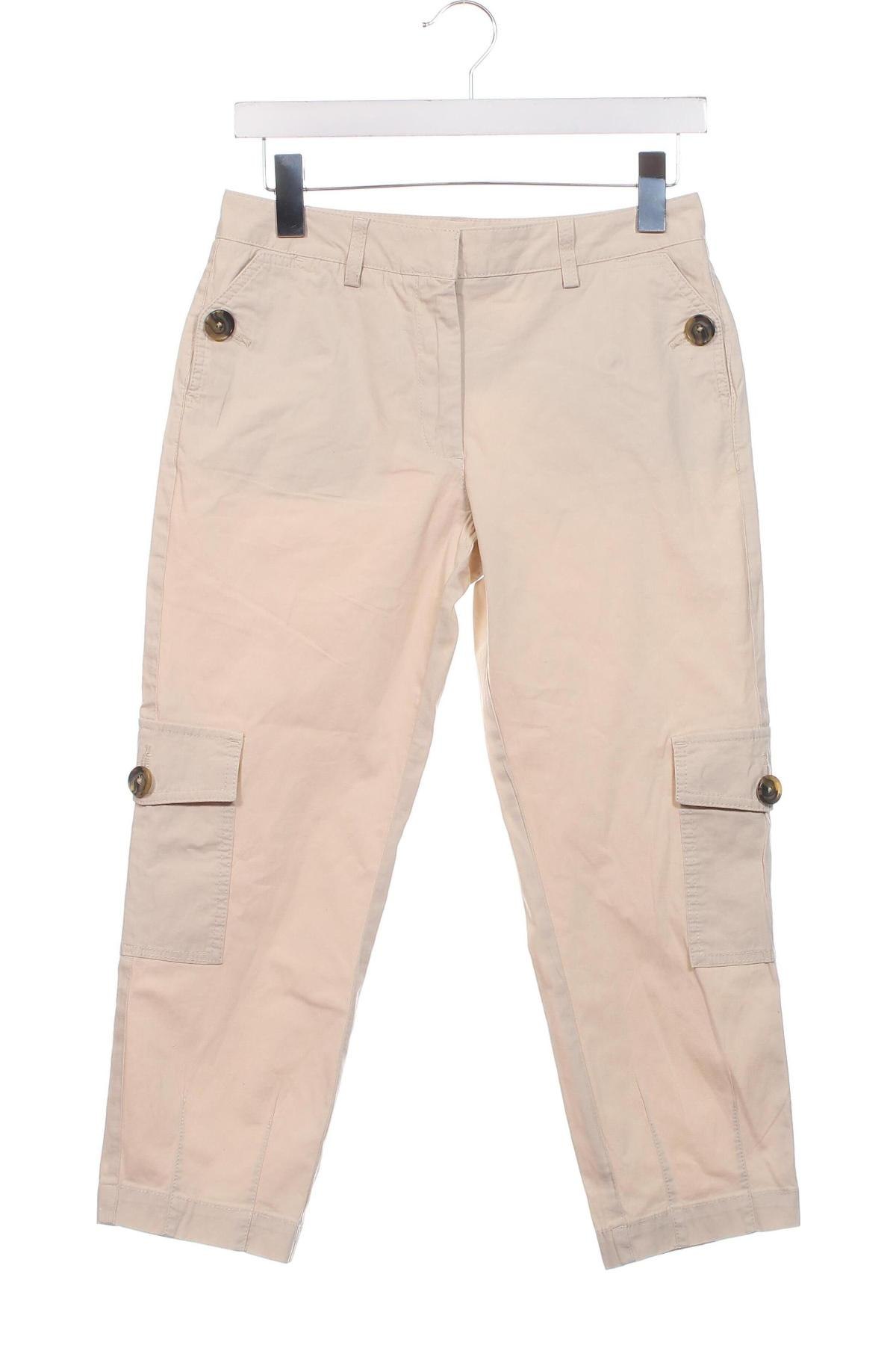 Pantaloni de femei Tommy Hilfiger, Mărime S, Culoare Bej, Preț 162,99 Lei