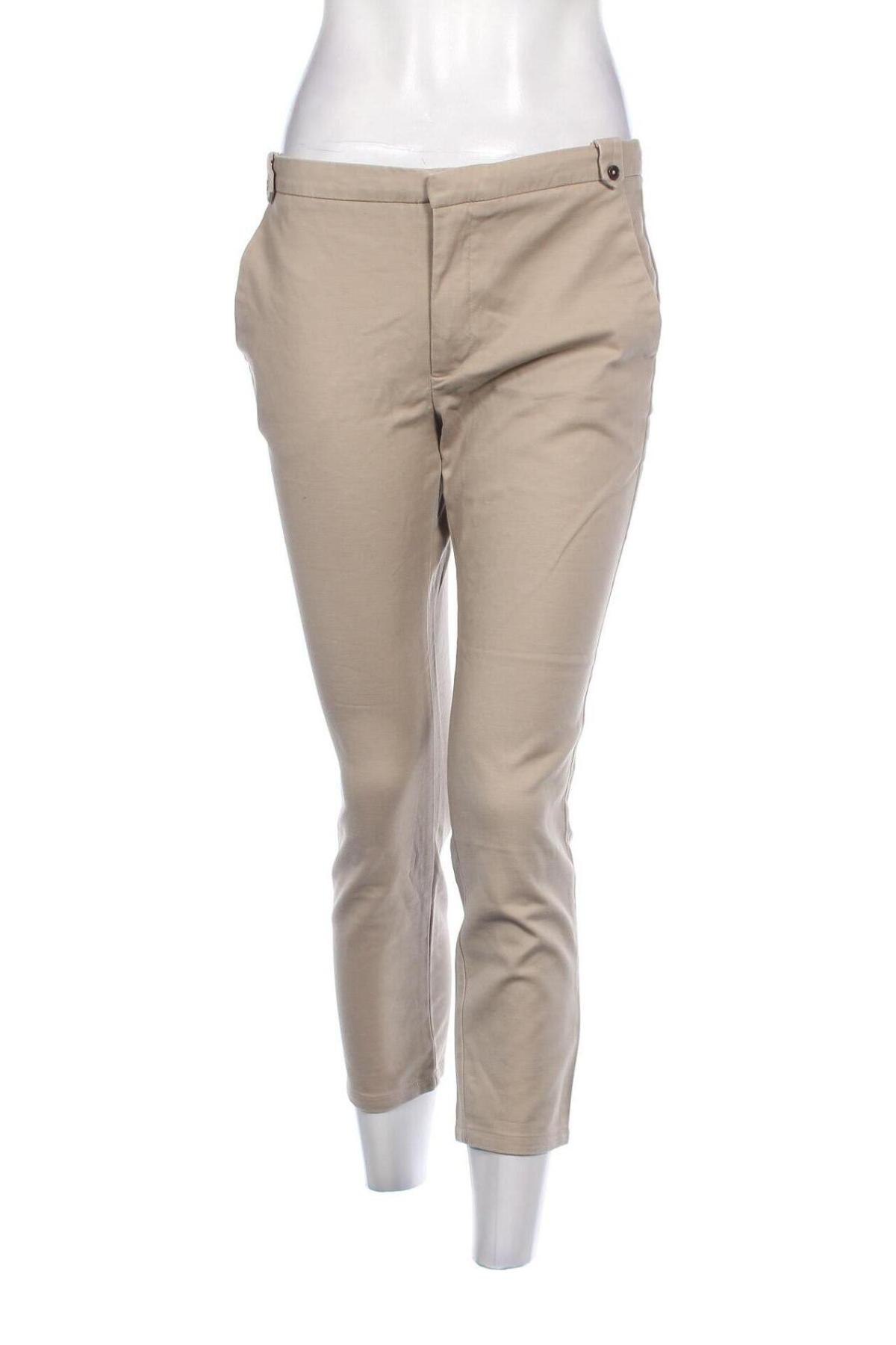 Damenhose Zara, Größe M, Farbe Beige, Preis € 6,49