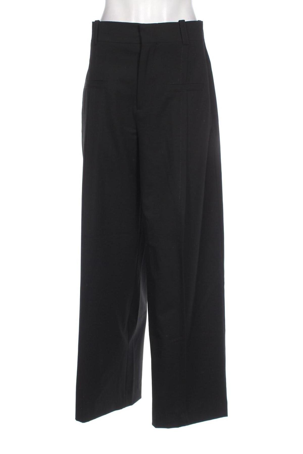 Pantaloni de femei Zara, Mărime S, Culoare Negru, Preț 96,45 Lei