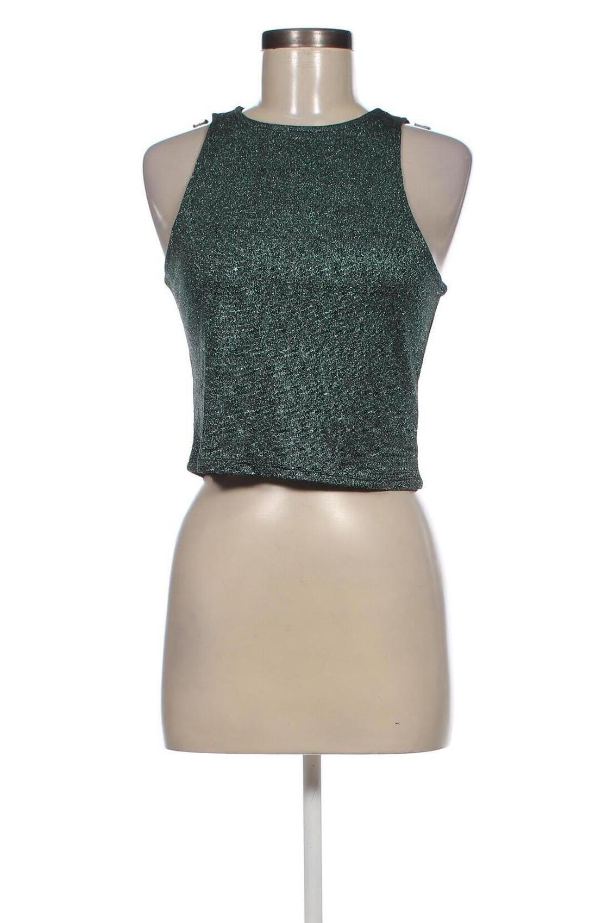 Tricou de damă H&M Divided, Mărime M, Culoare Verde, Preț 10,99 Lei