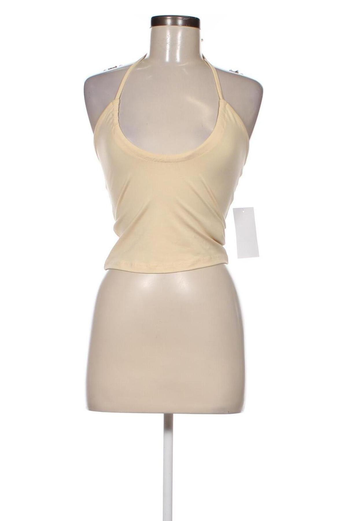 Damentop NA-KD, Größe XS, Farbe Beige, Preis € 2,99