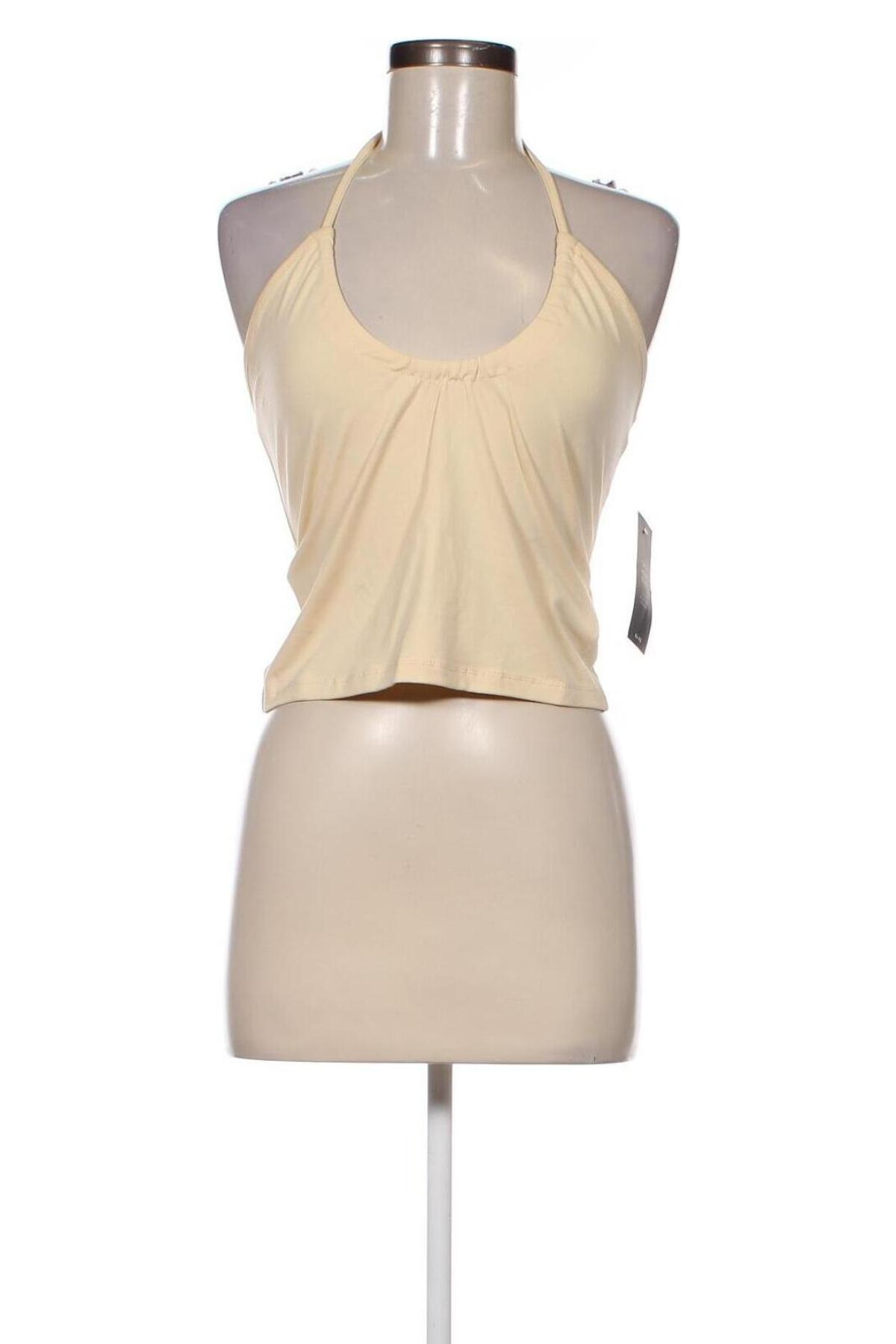 Damentop NA-KD, Größe L, Farbe Beige, Preis 2,99 €