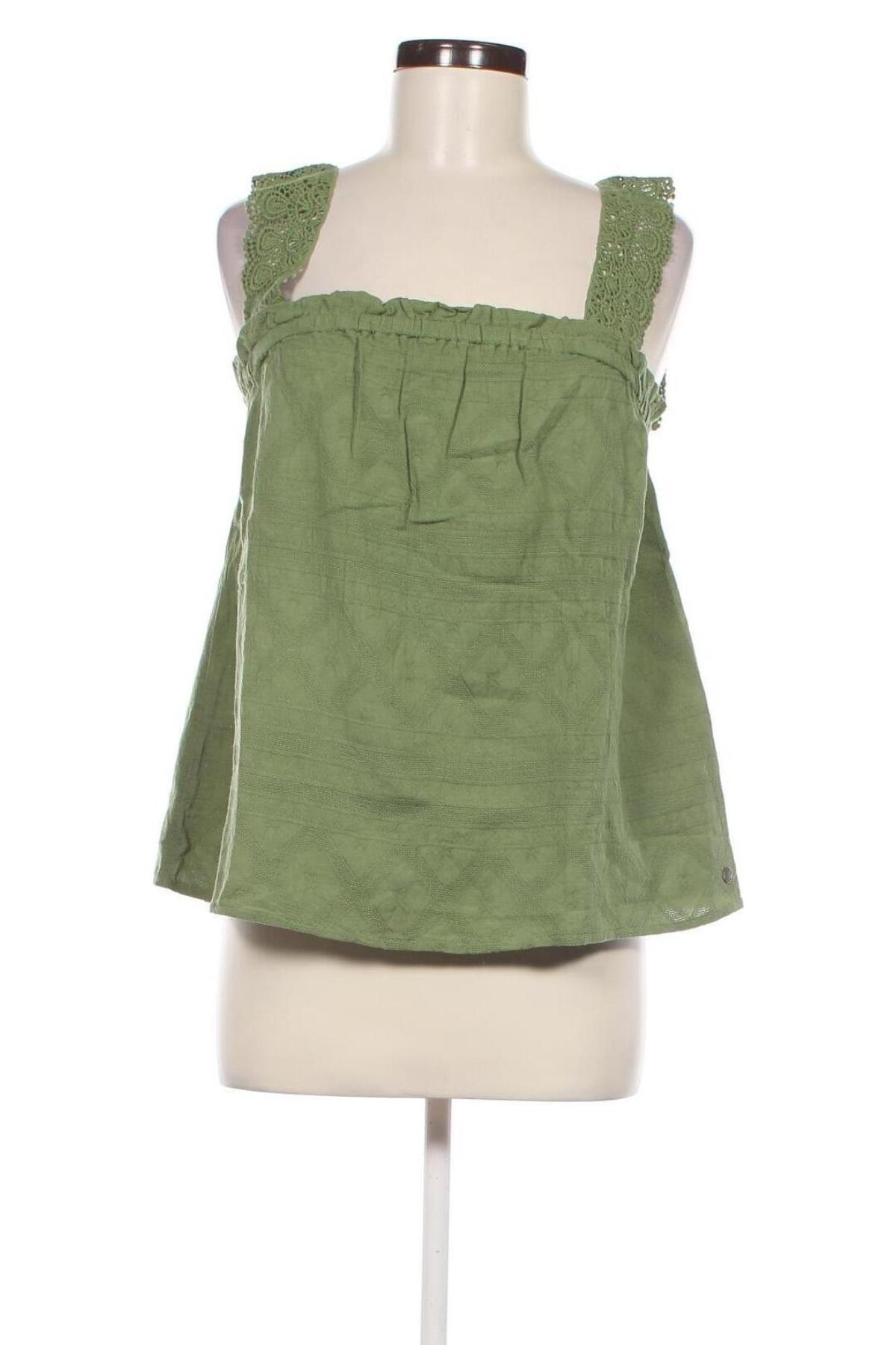 Tricou de damă Roxy, Mărime M, Culoare Verde, Preț 101,97 Lei