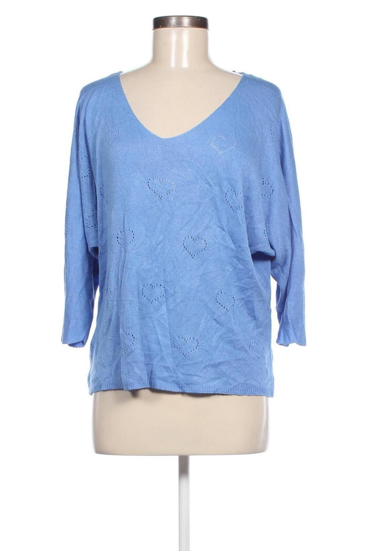 Damenpullover, Größe L, Farbe Blau, Preis € 27,70