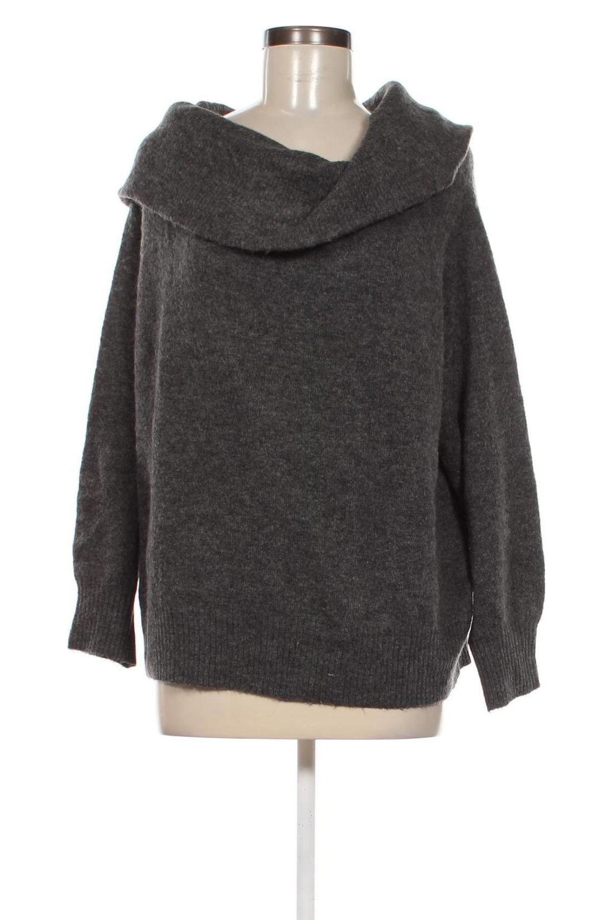 Damenpullover, Größe L, Farbe Grau, Preis 7,49 €