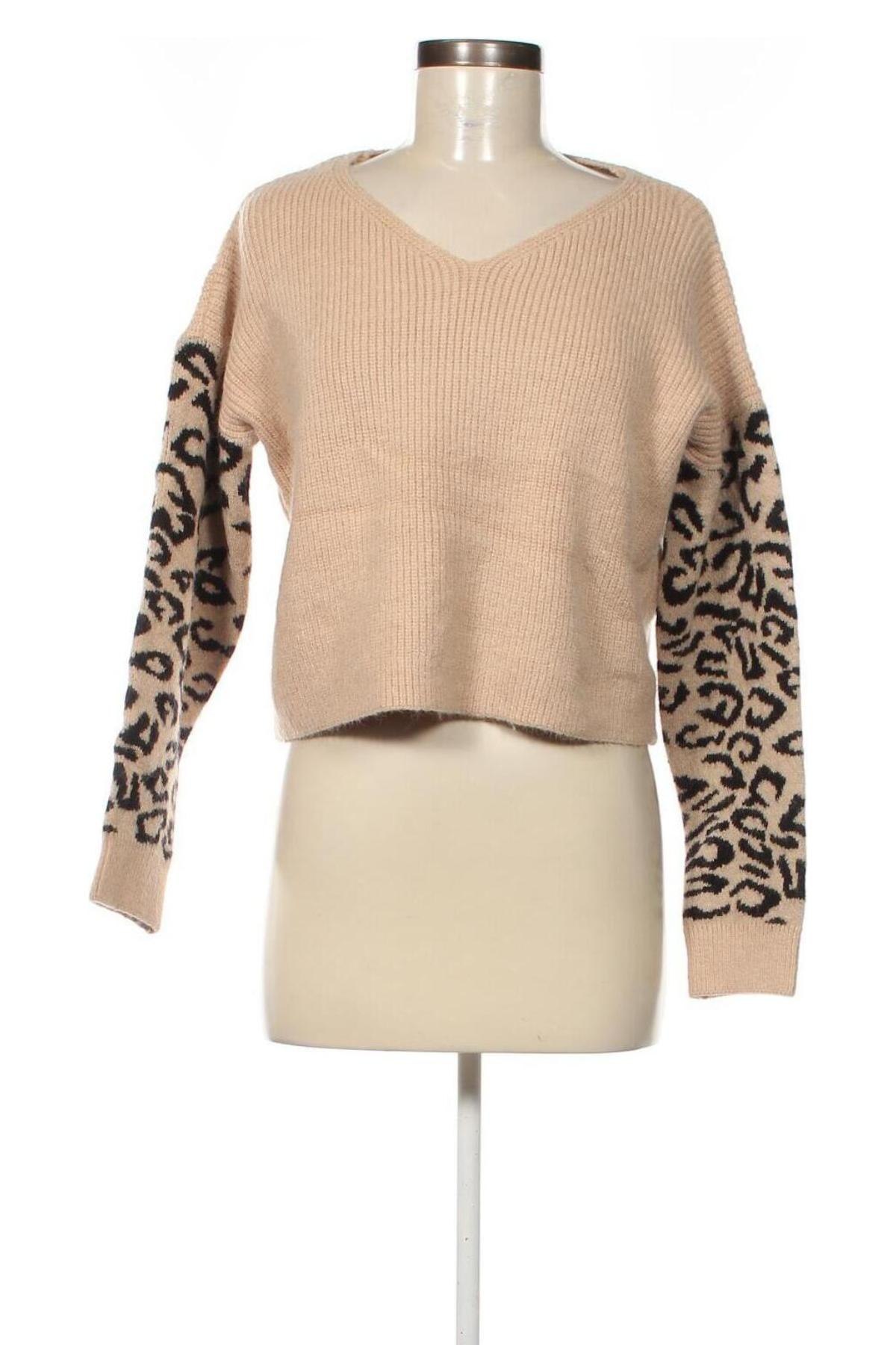 Damenpullover, Größe M, Farbe Beige, Preis 7,49 €