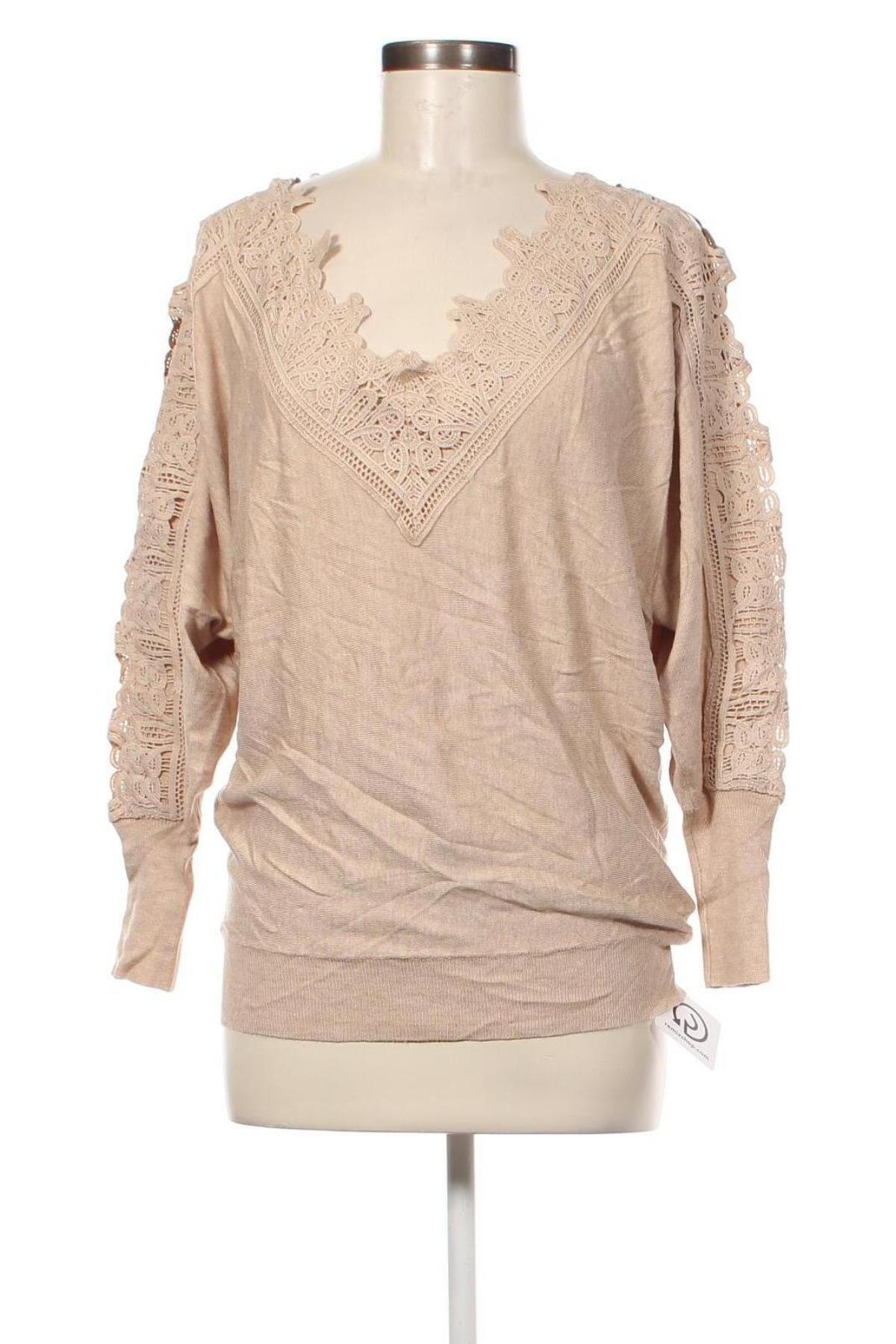 Damenpullover, Größe L, Farbe Beige, Preis € 7,49