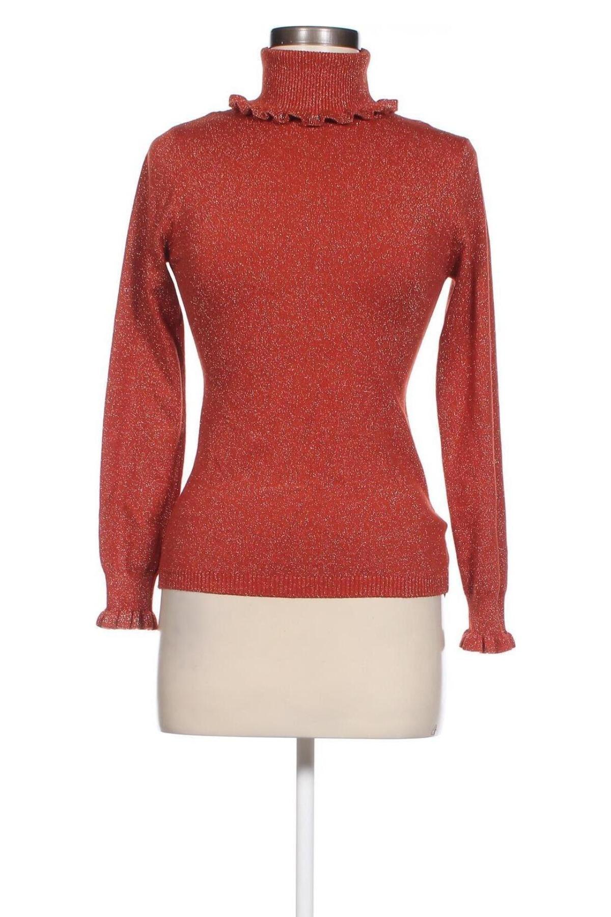 Damenpullover, Größe M, Farbe Orange, Preis € 6,99