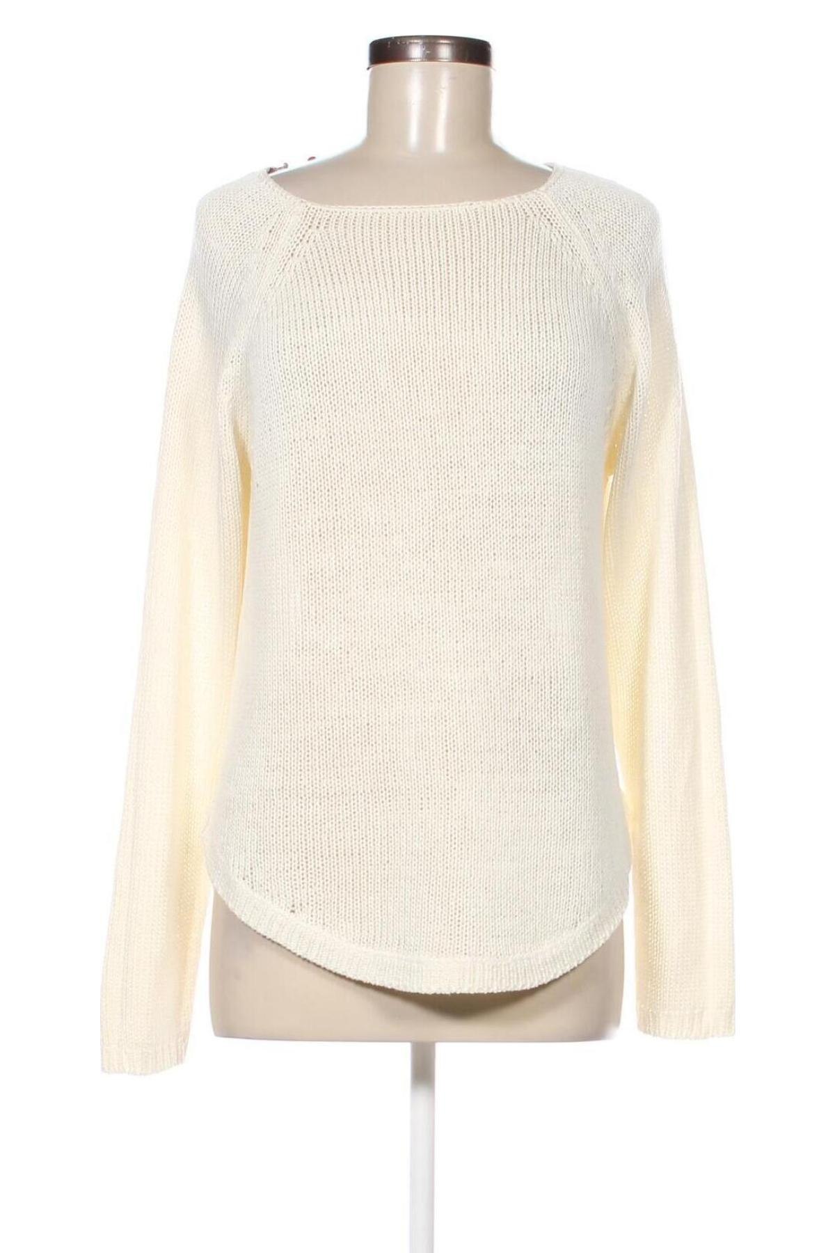 Damenpullover Amisu, Größe M, Farbe Ecru, Preis 6,99 €