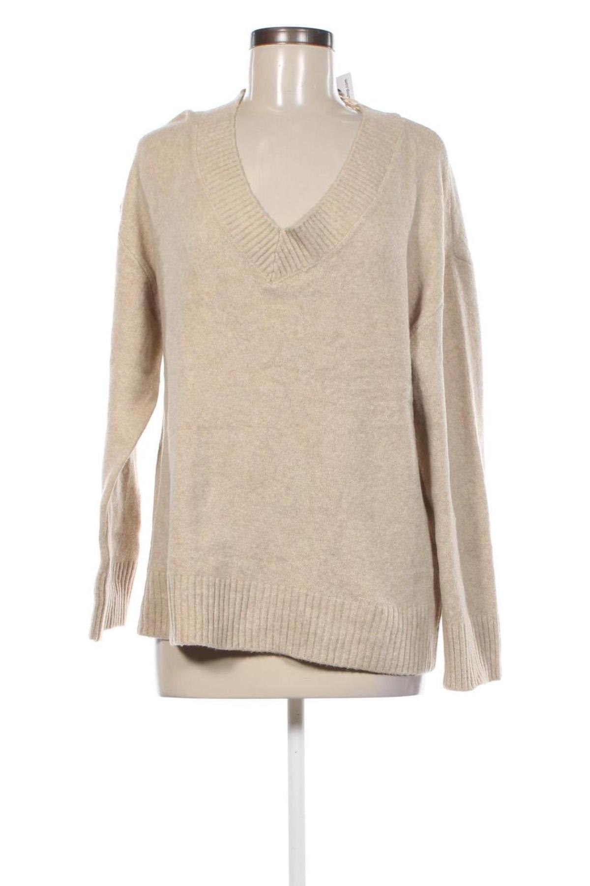 Damenpullover Amisu, Größe L, Farbe Ecru, Preis 7,49 €