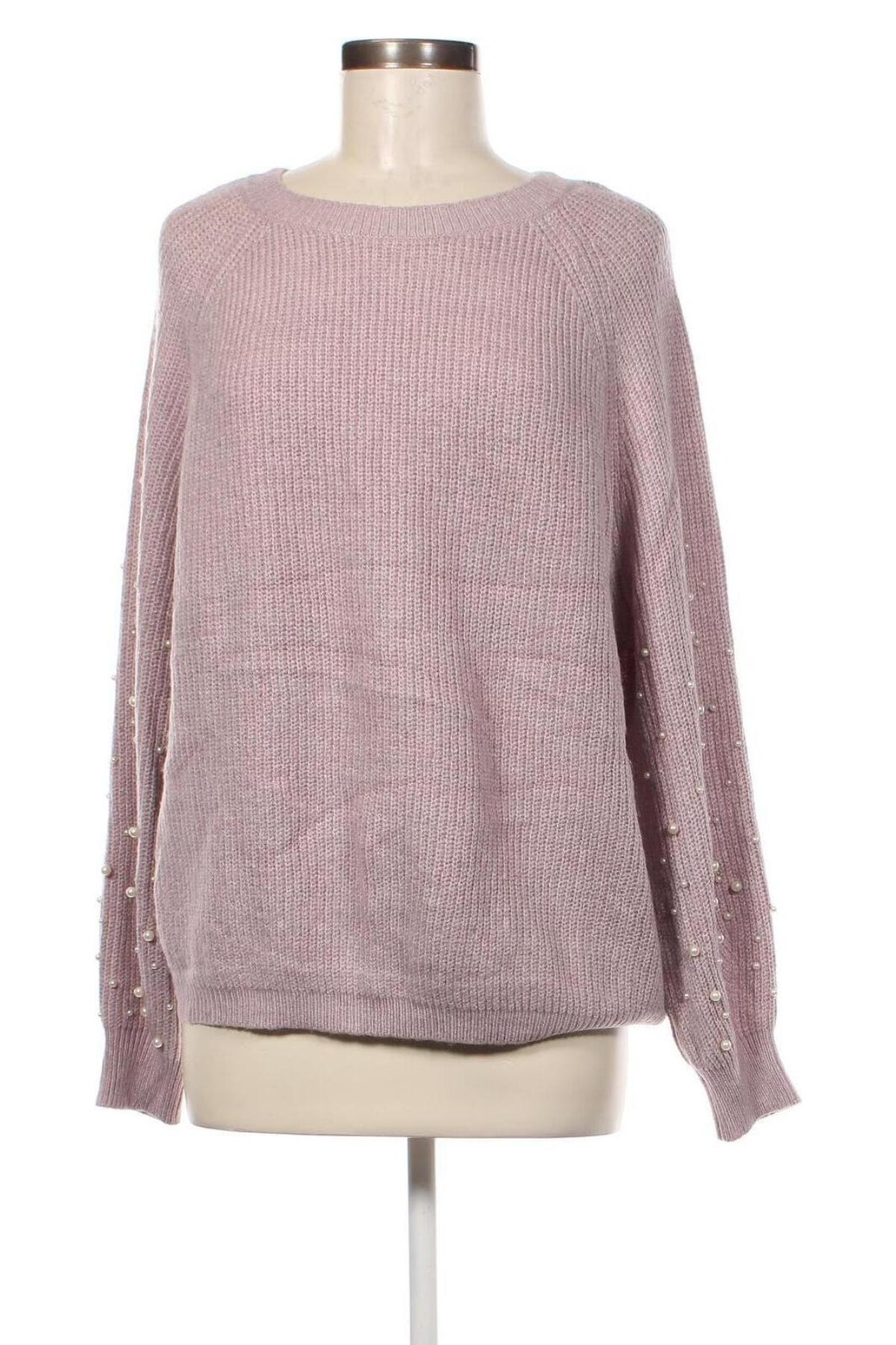 Damenpullover Amisu, Größe L, Farbe Aschrosa, Preis € 7,49