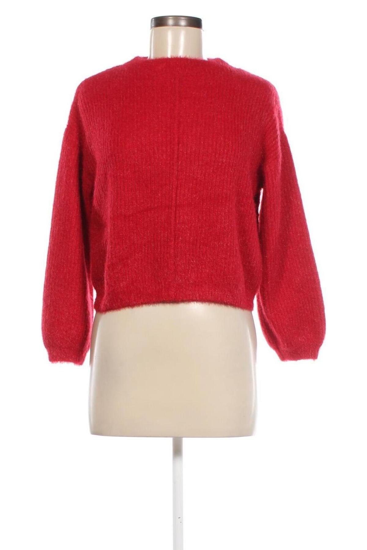 Damenpullover Bershka, Größe S, Farbe Rot, Preis 7,49 €