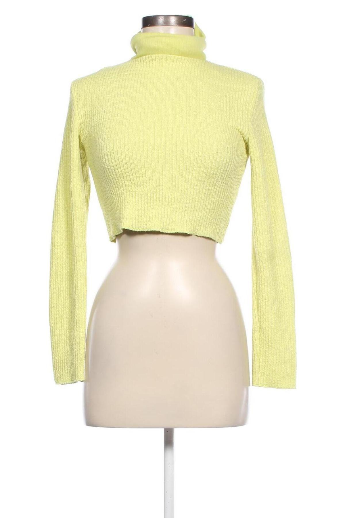 Damenpullover Bershka, Größe M, Farbe Grün, Preis € 7,49