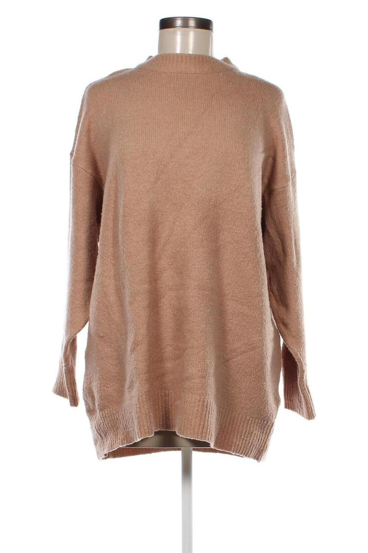 Damenpullover Bershka, Größe M, Farbe Beige, Preis € 7,49