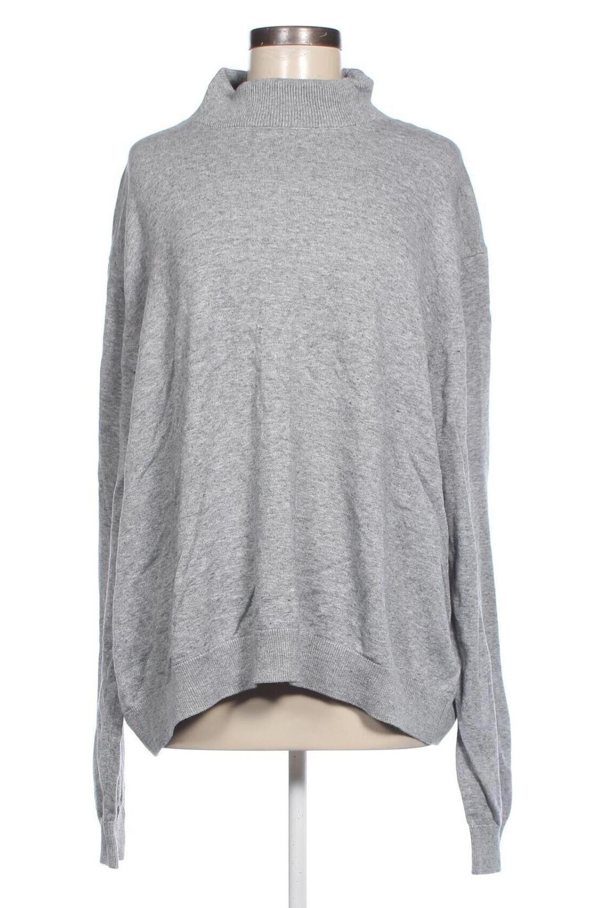 Damenpullover C&A, Größe 3XL, Farbe Grau, Preis 9,49 €