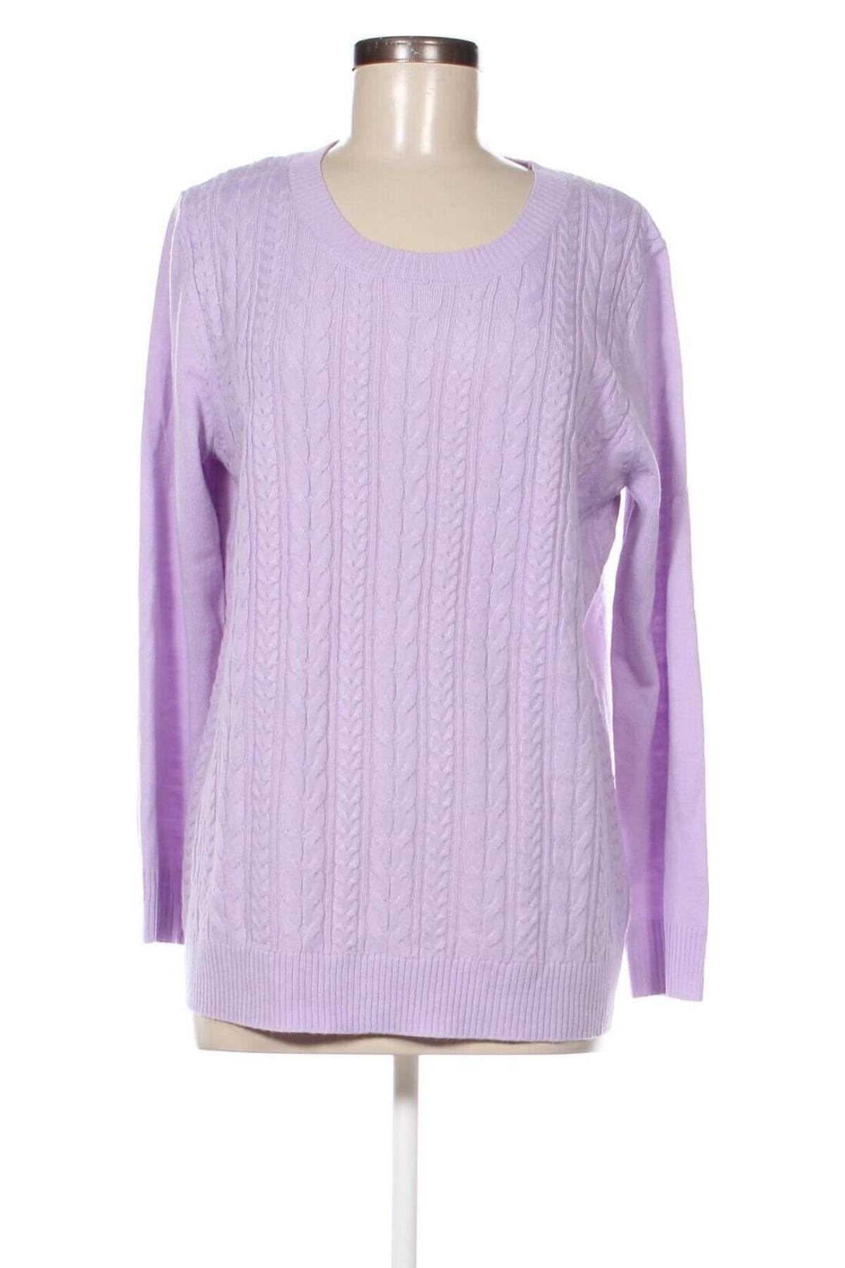 Damenpullover CASHMASOFT, Größe XL, Farbe Lila, Preis € 13,99