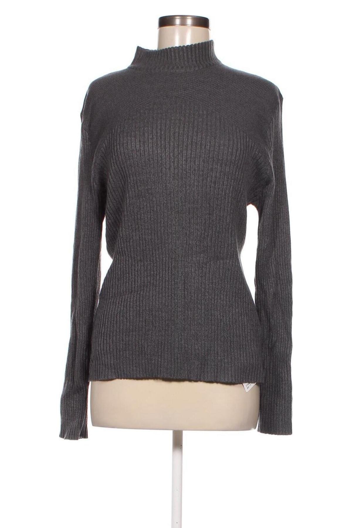 Damenpullover Caroline Morgan, Größe L, Farbe Grau, Preis 9,99 €