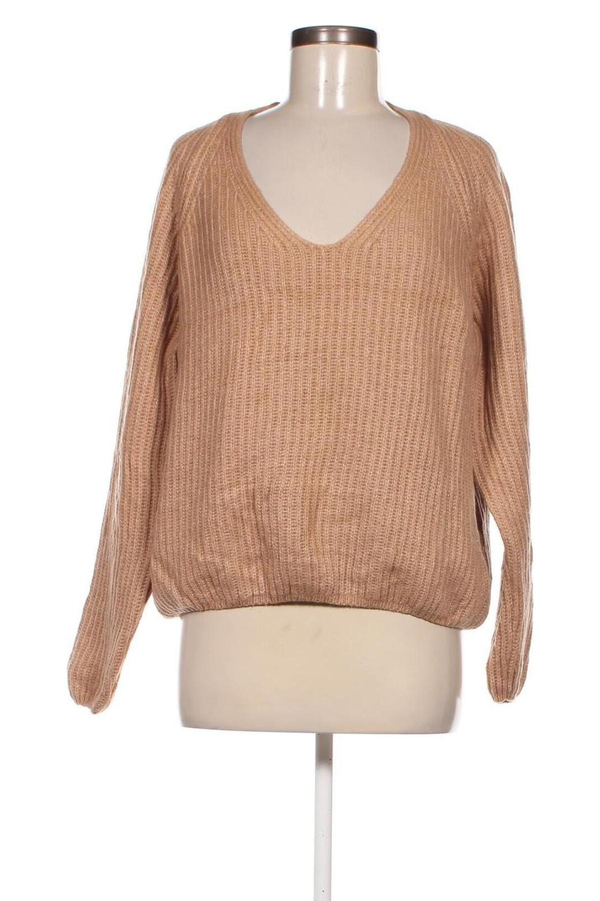 Damenpullover Essentials by Tchibo, Größe M, Farbe Beige, Preis € 7,49