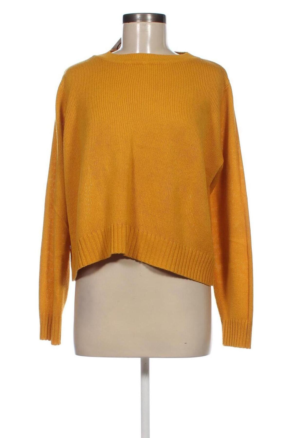 Damski sweter H&M, Rozmiar M, Kolor Żółty, Cena 43,17 zł