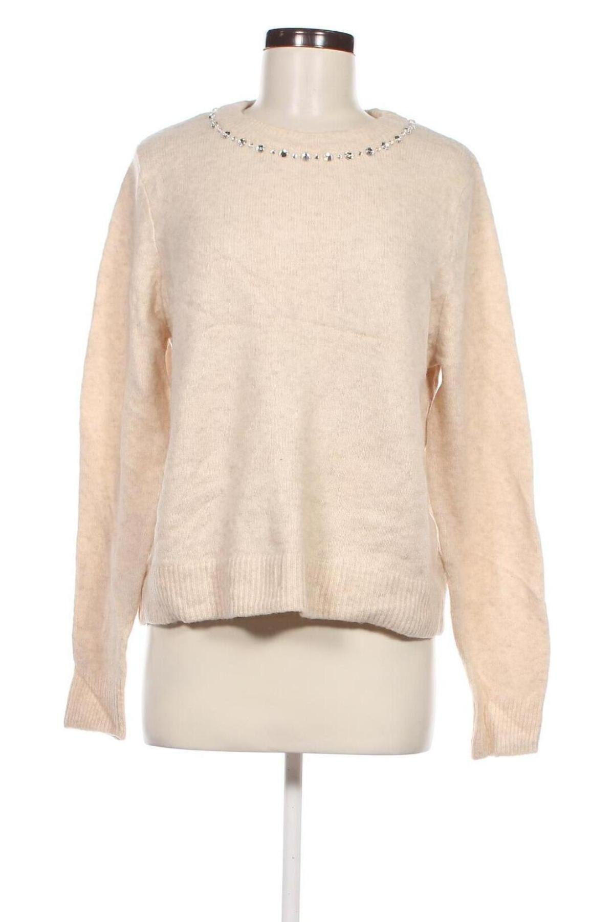 Damenpullover H&M, Größe M, Farbe Ecru, Preis € 7,49